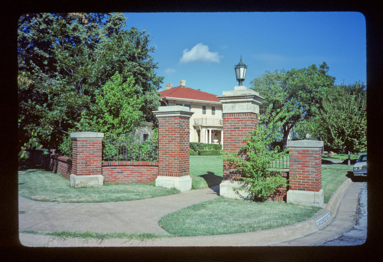 Park Hill Fence and Gates Park Hill Historic Fort Worth