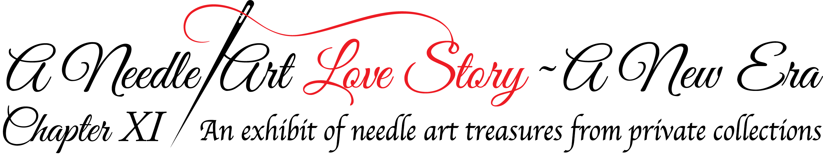 A NeedleArt Love Story Logo