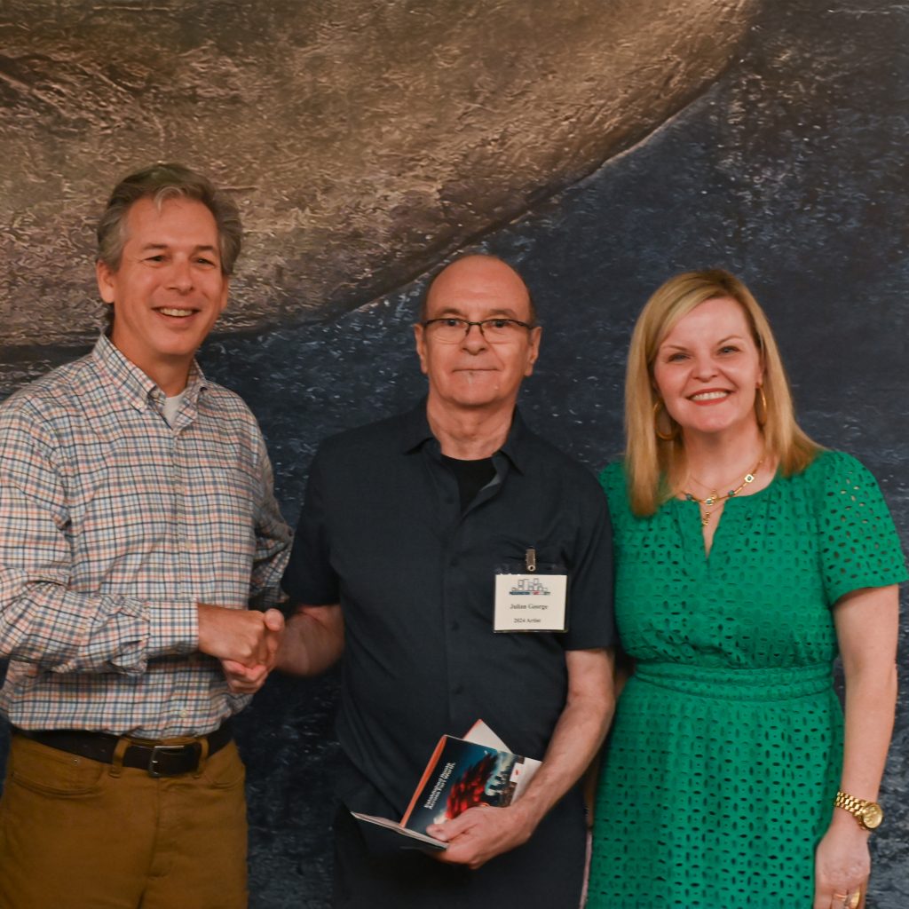 Joe T. Dulle, Julian George and Cara Kennemer