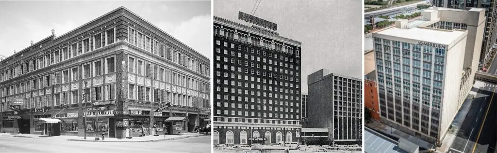 LeMeridien Hotel timeline
